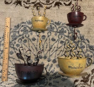  Kaffee/Cafe: Cappuccino, Expresso und Mokka Wanddeko für Küche/Café - Bild 1 von 1