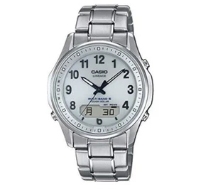CASIO LINEAGE LCW-M100TSE-7AJF White Men Watch Dial Solar Atomic Radio Titanium - Picture 1 of 1