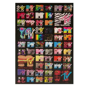 MTV Fabric XL Fabric Wall Banner - New Official Merchandise - Picture 1 of 3