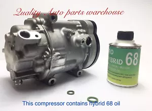 2016-2018 TOYOTA PRIUS USA REMAN. DENSO A/C COMPRESSOR W/ONE YEAR WARRANTY - Picture 1 of 2