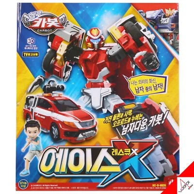 Hello Carbot Returns ACE RESCUE X Fire Truck Transformer Robot Toy/Penta Storm X - Image 1 of 4