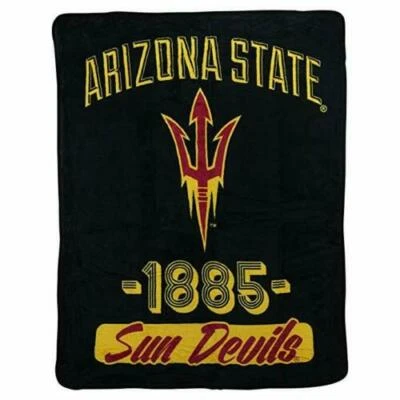 Manta Arizona State Sun Devils Northwest súper felpa polar tiro 60 x 46 nueva Foto 1 de 3