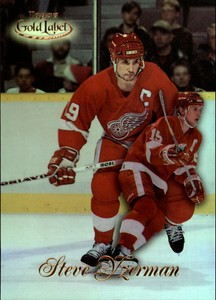 1998-99 Topps Gold Label Class 1 Red Wings Hockey Card #31 Steve Yzerman