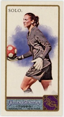 HOPE SOLO 2011 TOPPS ALLEN & GINTER MINI A&G BACK USA WOMEN'S SOCCER GOALKEEPER - Image 1 of 2