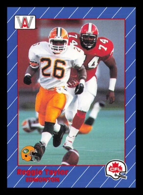 Reggie Taylor #45 1991 All World CFL Edmonton Eskimos - Image 1 of 2