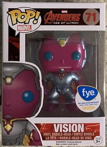 Funko Pop! Marvel Avengers Age of Ultron 71 f.y.e. Exclusive Vision, New - Picture 1 of 7
