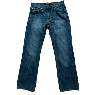 Pantalones de mezclilla Banana Republic para hombre talla 29x32 calce relajado algodón azul Foto 1 de 4