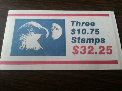 US #2122 $32.25 (3x$10.75) Eagle & Moon, Type 1, Unsealed booklet  MNH - Image 1 of 2