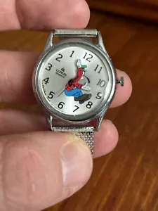 Lorus Goofy Watch Spares Repairs Vintage Item Disney Time Piece Curios 9z - Picture 1 of 3