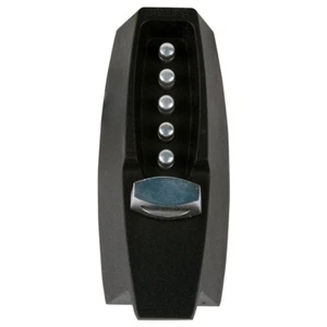 Bloqueo de botón pulsador Kaba Simplex 7102 70 mm negro - Imagen 1 de 1