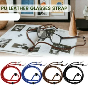  Correa ajustable para gafas de sol de cuero con soporte para gafas de sol - Imagen 1 de 16