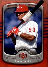 2005 (PHILLIES) Upper Deck Update #12 Bobby Abreu