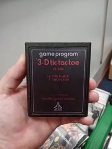 3-D Tic-Tac-Toe - Atari 2600 - Game Cart Only - - Picture 1 of 3