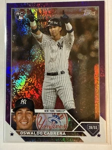 Oswaldo Cabrera #487 - SN/799 ,RC - 2023 Topps - New York Yankees - Picture 1 of 2