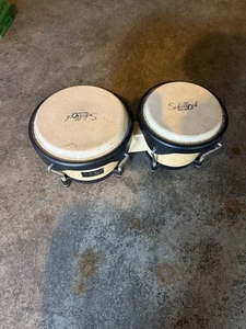 Bongos de Precusión Schalloch Azul Hecho en Tailandia 2001 - Imagen 1 de 4