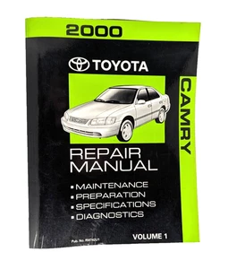 2000 Toyota Camry Sedan Shop Service Repair Manual CE LE XLE 2.2L 3.0L OEM Vol 1 - Picture 1 of 12