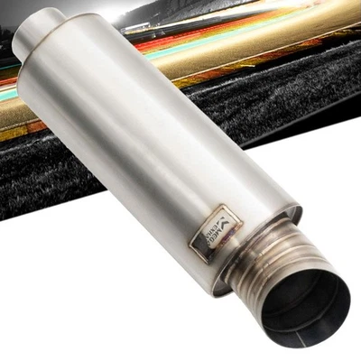 Megan Universal Weld On 2.5" Inlet Exhaust Muffler Turndown Style Tip - Image 1 of 3