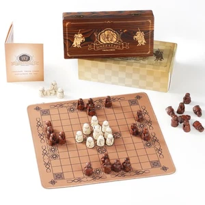 Hnefatafl Viking Chess Set Board Game Traditional Strategy Board Game - Picture 1 of 8