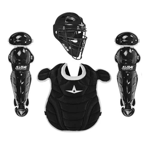 All-Star Future Star Youth 9-12 Fastpitch Softball Catcher's Package - Schwarz - Bild 1 von 1