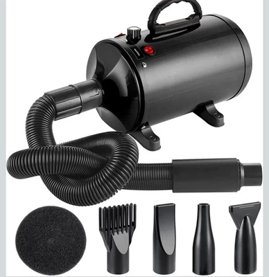 Secador de pelo profesional de alta velocidad Winnie Home para perros 3,2 HP Foto 1 de 4