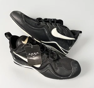 Nike Zoom Air 2K4 Herren schwarz sportlich abnehmbare Stollen Größe 9 - Bild 1 von 8