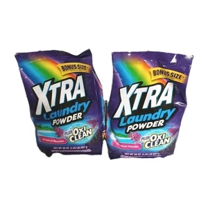 2pack Xtra Laundry Powder Oxi Clean Tropical Passion ,20 Ozs - Picture 1 of 2