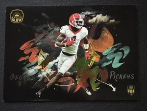 2021 Super Glow 1st Ever Colorways George Pickens #82 RC ROOKIE - Bild 1 von 2