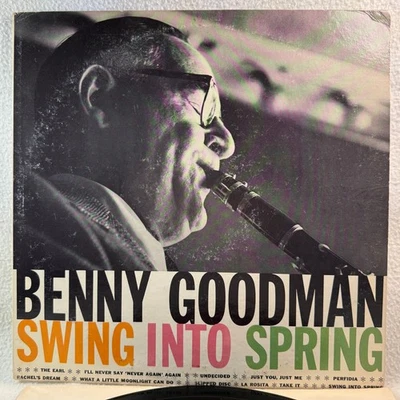 Benny Goodman – Swing Into Spring (Coumbia) VG+ Texaco LP - Jazz - 1958 - Image 1 of 4