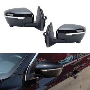 für Nissan Qashqai J11 2014-18 Außenspiegel Paar Elek. Anklappbar Kamera acc - Bild 1 von 12