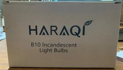 Haraqi B 10  Light 25 Watt 120V Bulb Bulbs 8 Pack - Image 1 of 3