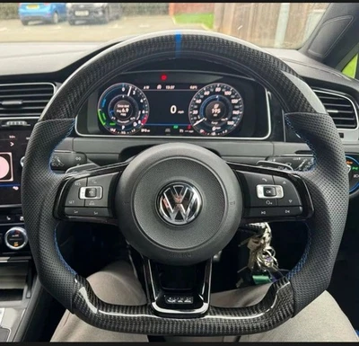 Real Carbon Wheel VW Golf MK7/7.5 Polo 6C GTI R 2013-20 XMAS 🎄 OFFER 🎉  - Image 1 of 4