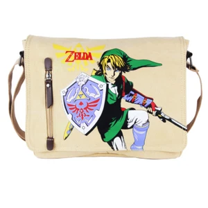 Zelda Breath of the Wild Link borsa messenger tela bambini borsa a tracolla regali anime - Foto 1 di 6