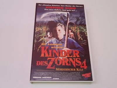 Kinder des Zorns 4 Mörderischer Kult VHS German PAL Highlight Video Stephen King - Bild 1 von 4