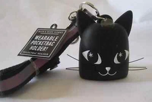 Bath & Body Works PB Pocketbac Pal Holder with strap Halloween BLACK CAT - Picture 1 of 3