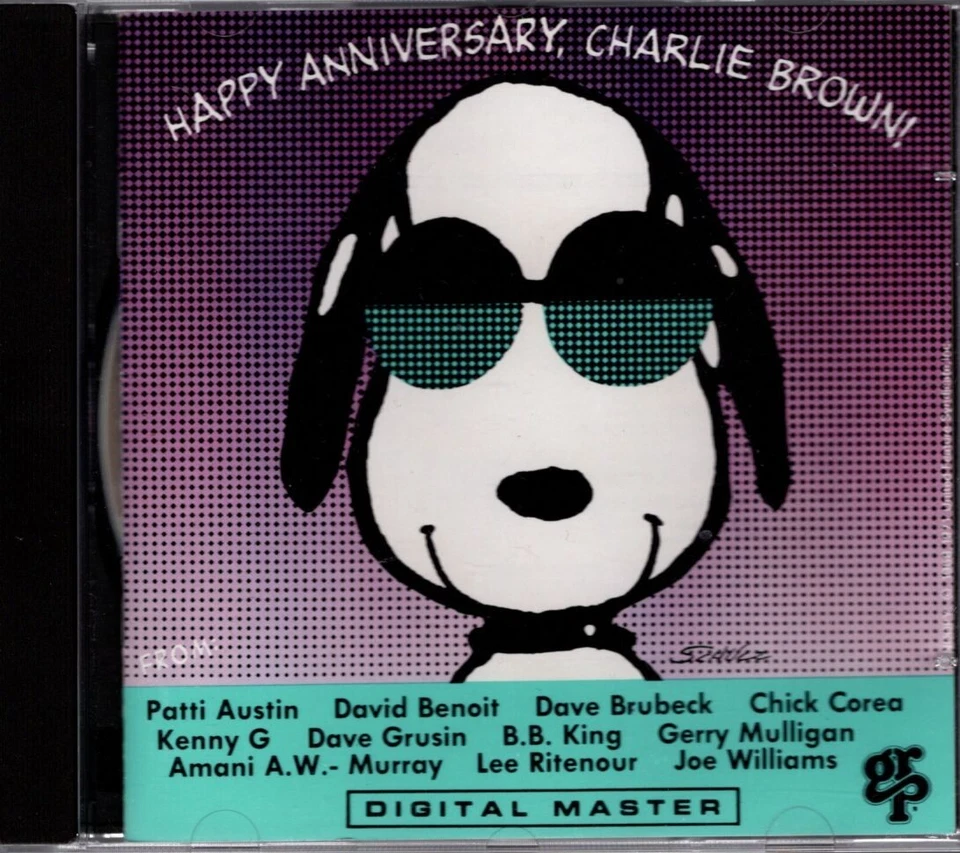 Happy Anniversary, Charlie Brown! - CD Album Printed in 	Switzerland, GRP - Bild 1 von 2