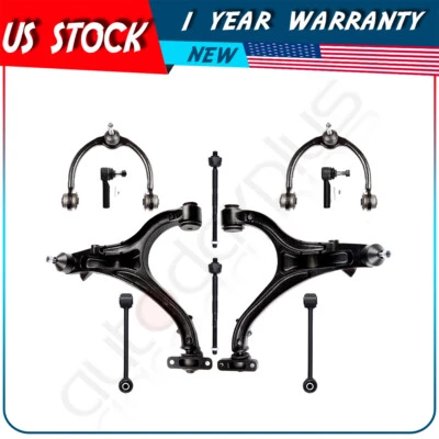 10x Front Control Arms Tie Rod Ends For 2005-2010 Jeep Grand Cherokee Commander Foto 1 de 4