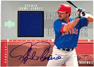 2000 Upper Deck - Rafael Palmeiro - Game Jersey Autograph Game Used Rangers - Bild 1 von 2