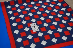 Vintage Yves Saint Laurent silk scarf. - Picture 1 of 15