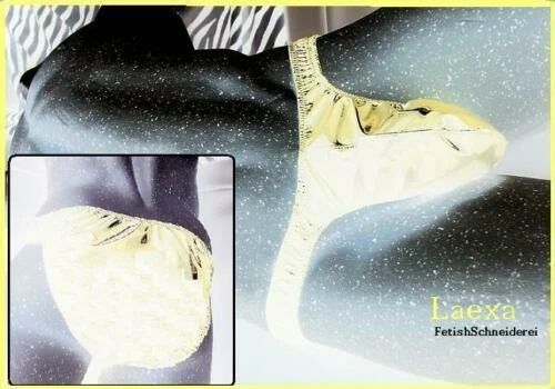 Herrenslip, weißes Lackleder, Slip v. Laexa - Bild 1 von 1