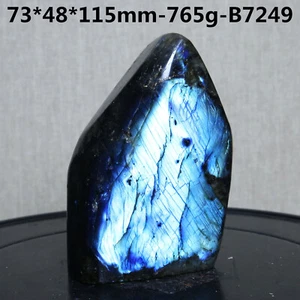 B7249-Rare Natural Labradorite Quartz Freeform Crystal Mineral specimen Healing - Imagen 1 de 13