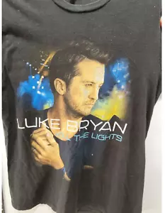 Maglietta Luke Bryan ""Kill the Lights"" Tour. Donna Piccola (usata) - Foto 1 di 5