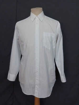 ISSEY MIYAKE дизайн студии белый хлопок смесь Мужская рубашка с длинным рукавом 15 - Изображение 1 из 4