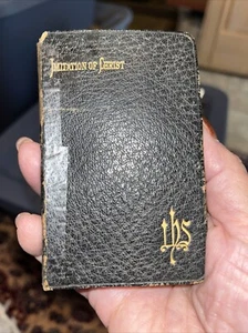 The Imitation of Christ, Leather Pocket Size Antique Vintage Kilner by Kempis - Imagen 1 de 7
