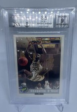 1992 CLASSIC DRAFT PICK SHAQUILLE O'NEAL AUTO BGS 8.5 AUTOGRAPH SHAQ ROOKIE