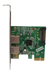 HP CHI314PCB-2 REV:2.4 USB 3.0 Host Add in Card PCIe2 x1 10W + E - Bild 1 von 3