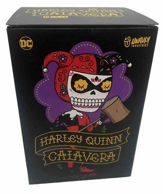 NOVO Batman Harley Quinn DC Comics Calavera Sideshow Figura Brinquedo Unruly Industries - Imagem 1 de 4