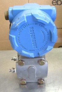 Rosemount 1151DP5S22D3 Press. Transmitter 2000PSI 45VDC 0-750 INH2O UsedTakeOut - Picture 1 of 10