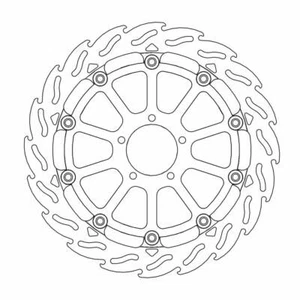 Yamaha YZF-R1 1000 SP 2006 Motorrad Masters Flame Racing Front Brake Disc Left - Picture 1 of 5