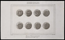 1842, engraving Coins Saxonnes, 448 IN 1066/England, Numismatic