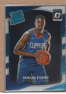 Jawun Evans 162 2017-18 Donruss Optic Rated Rookie RC